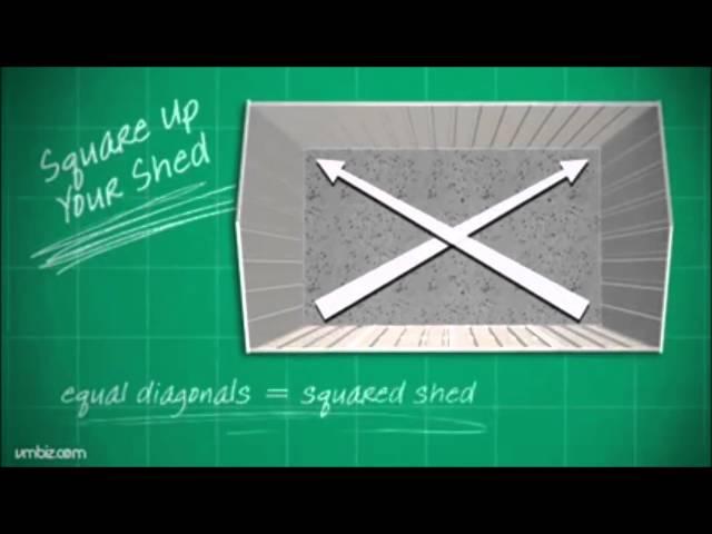 Garden Shed Final Assembly   EasyShed