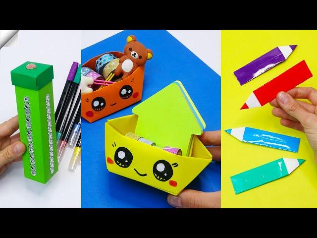 7 DIY School Supplies  Easy DIY Paper crafts ideas