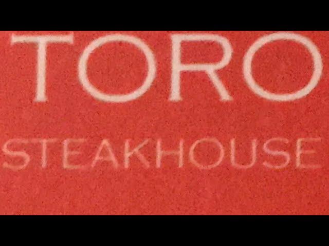 Northampton, TORO steakhouse