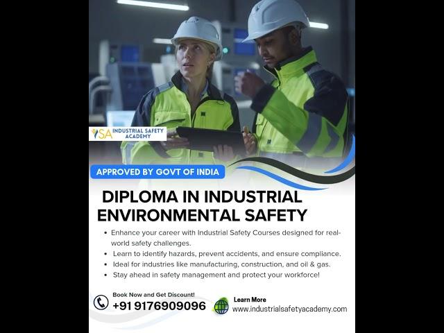 Safety Officer Courses in Chennai & Tamil Nadu , Gulf Courses - Industrial Safety Academy