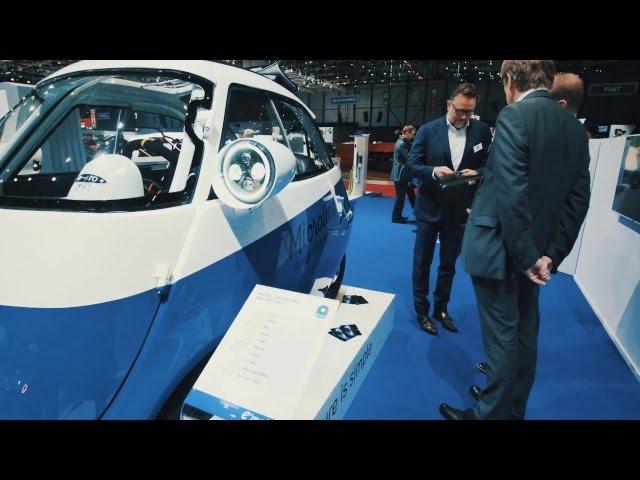 Microlino - World Premiere at Geneva Car Show 2016