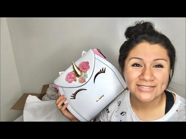 UNBOXING SHOE BAKERY UNICORN BAG | Very Cherry Cakes LLC