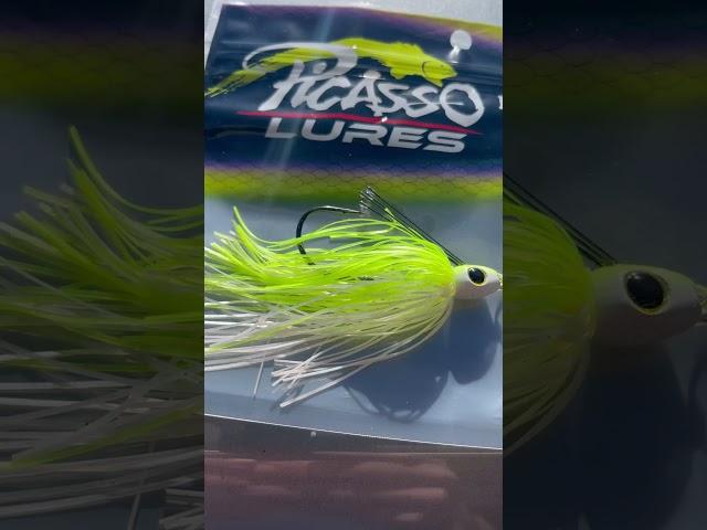 The ​@picassolures5578 All-Terrain Weedless Inline Spinner Bait#picassolures #bassfishing