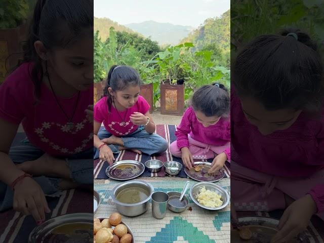 Tinku Pihu golgappa challenge 
