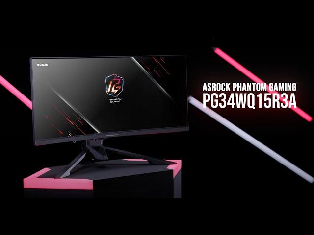 Refined by Gamers - ASRock Phantom Gaming® Monitor