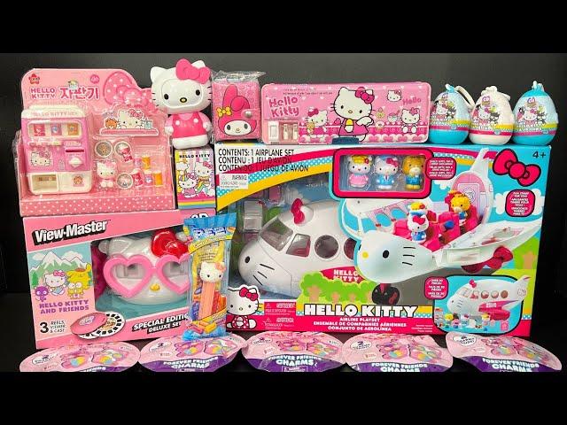 ASMR 60+ Minutes HELLO KITTY Oddly Satisfying Unboxing Toy Surprises!! No Talking Video