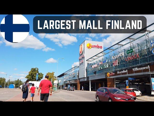 Walking in Jumbo Flamingo 2022 | Largest mall Finland