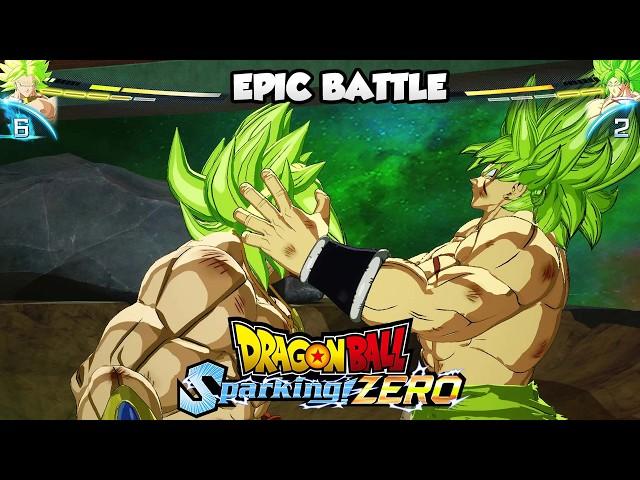 BROLY Z vs BROLY SUPER - (EPIC BATTLE) Dragon Ball Sparking Zero