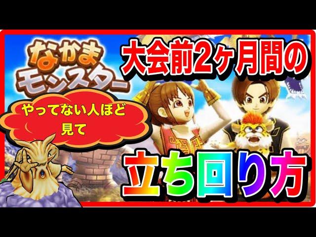 【ドラクエウォーク】なかモンやってない人ほど見て欲しい！『大会前2ヵ月間の立ち回り方』/仲間モンスター/グランドマスター/グラマス四冠が語るシリーズ【ファンキーズGAME】