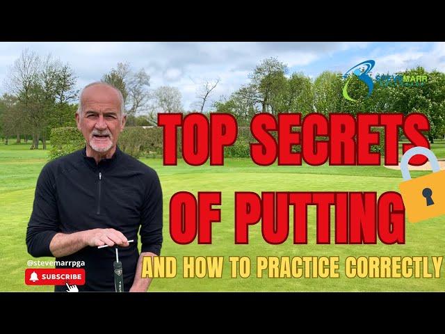 Master Putting - Practice correctly. Join us on the @stevemarrpga channel for an enlightening video