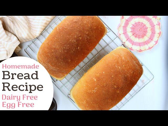 Easy Homemade Bread Recipe, No Eggs, No Milk, Only $.44 a loaf