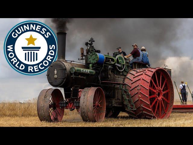 Largest Steam Tractor - Guinness World Records