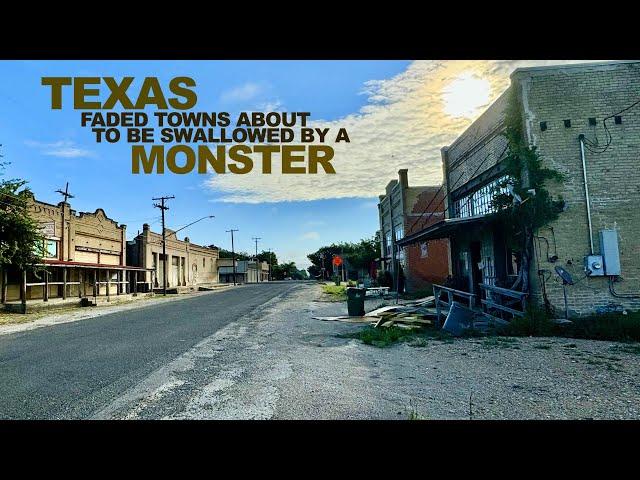 TEXAS: Empty Towns About To Be Swallowed By A Monster