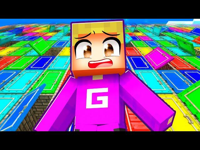 Ik Opende 1,000,000 Deuren in Minecraft! (Survival)