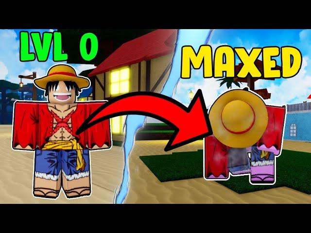 I Went From NOOB To MAXED as LUFFY in ONE VIDEO! | AnimeSpirits