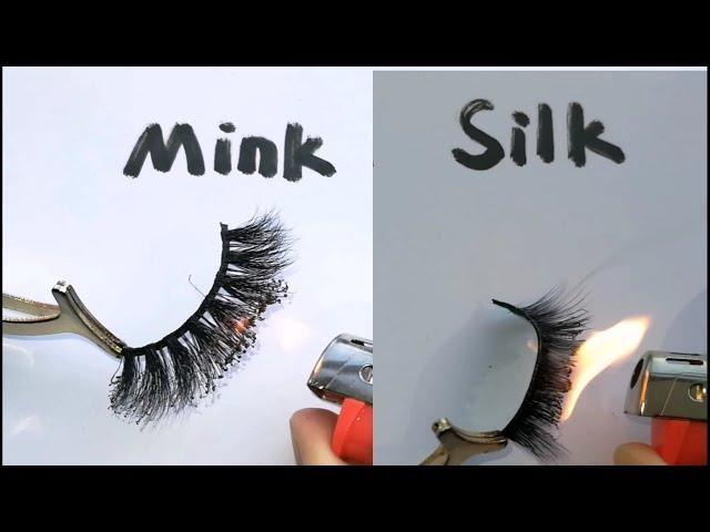 What Is The Real Difference Between 3D Mink Eyelashes And 3D Silk Lashes & How Can We Distinguish?