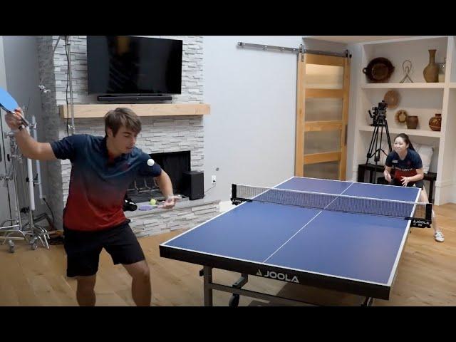 Table Tennis Highlights: Ben Johns vs Lily Zhang