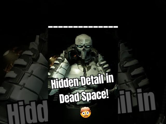 CRAZY Hidden Detail in Dead Space! 