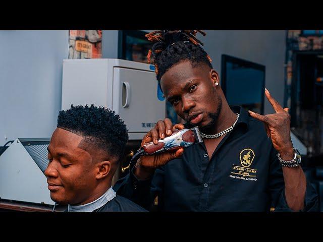 CELEBRITY BARBER haircut tutorial  THE HAIRCUT KING  Ep 1