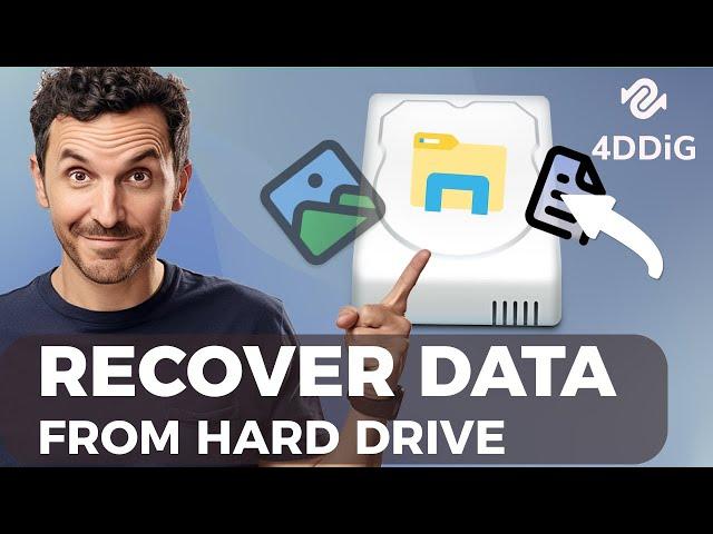 [2025]How to Recover Data from External Hard Drive | Restore Data from Formatted Hard Drive