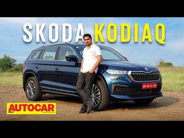 2022 Skoda Kodiaq facelift review - Change of heart | First Drive | Autocar India