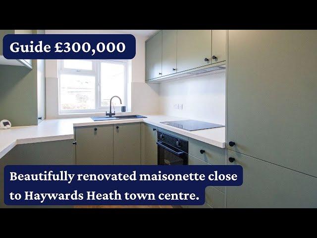 Renovated maisonette in the heart of Haywards Heath