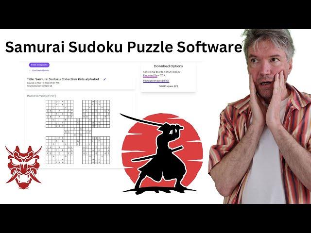 Samurai Sudoku Puzzle Software