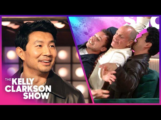 Simu Liu's Hilarious Meta Interview With 'Last Breath' Co-stars On Kelly Clarkson Show