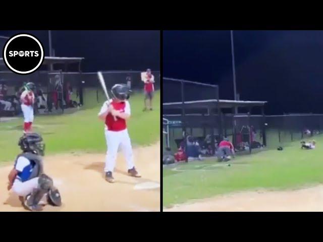 Alarming Scene Halts Little League Baseball Game