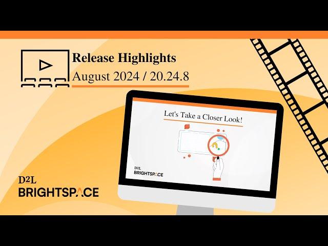 August 2024/20.24.8 Release Highlights Video