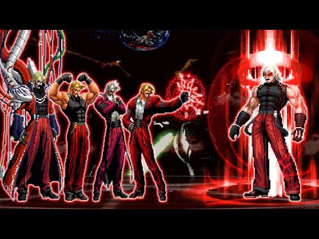 KOF MUGEN TEAM RUGAL VS OMEGA RUGAL XV