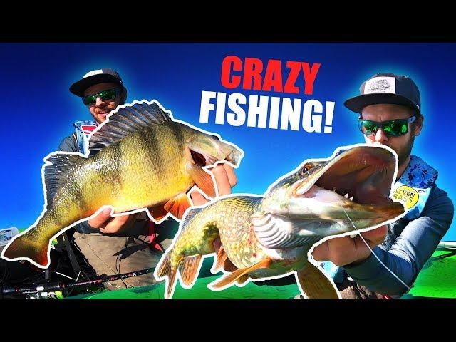 BIG PIKE & PERCH FISHING at Åland Islands  (UNEXPECTED ENDING)