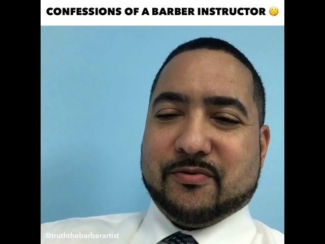 Confessions of a Barber Instructor