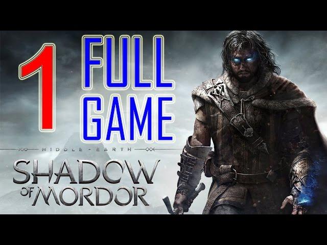 Middle Earth Shadow of Mordor Walkthrough Part 1 PS4 Gameplay lets play playthrough - No Commentary