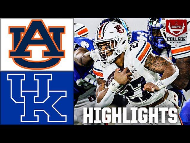 Auburn Tigers vs. Kentucky Wildcats | Full Game Highlights | ESPN College Football