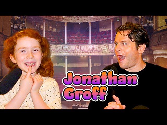 Jonathan Groff Does Recess Therapy