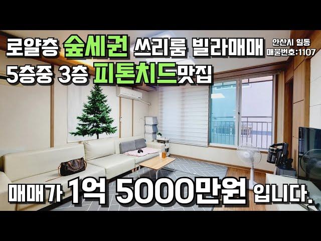 안산빌라매매 일동급매물 로얄층 쓰리룸빌라 #빌라매매 #안산빌라