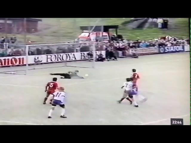 Faroes - Turkey. 1991 friendly.