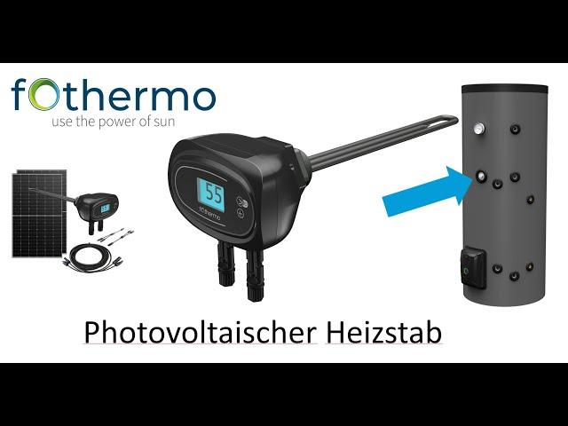 Photovoltaischer Heizstab