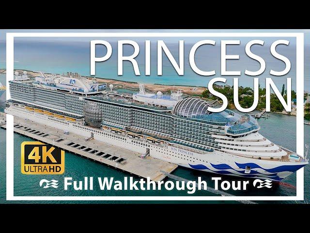 Sun Princess | Full Walkthrough Ship Tour & Review | New Ship | Cabins Included | Princess Cruises