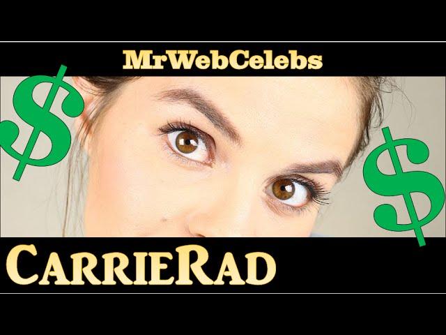 How much does CarrieRad make on YouTube 2015