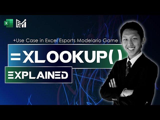 XLOOKUP Function Explained by 2x Excel Esports Champion Andrew Ngai