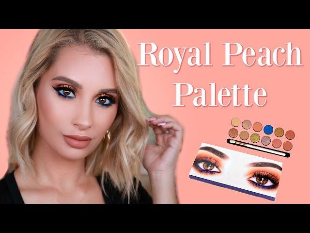 Kylie Cosmetics Royal Peach Palette Tutorial | Nicol Concilio