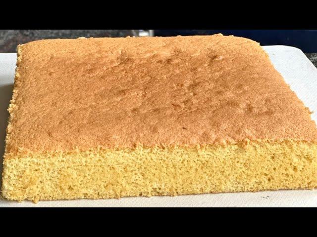 Vanilla Sponge Cake Recipe | Basic Vanilla Sponge Cake Recipe | How To Make Vanilla Sponge Cake ||