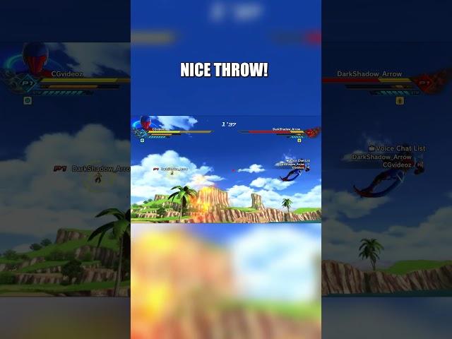 A Dragon Ball Xenoverse 2 trick shot