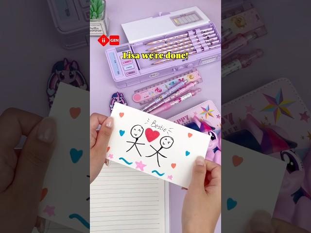 Stingy friends  #iigen #shorts #stationery #viralvideo