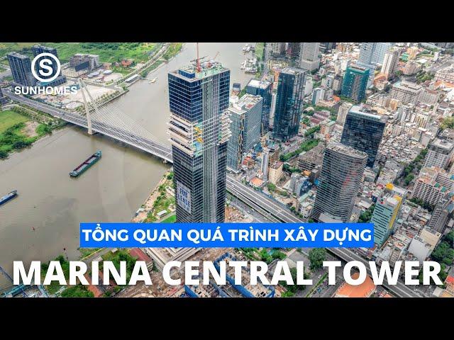 Tổng quan MARINA CENTRAL TOWER cao 240 mét, 55 tầng cao thứ 3 Sài Gòn tại Grand Marina Saigon