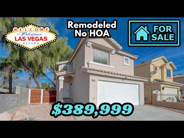 Affordable House for Sale in Las Vegas | Under 400k | Remodeled House | No HOA