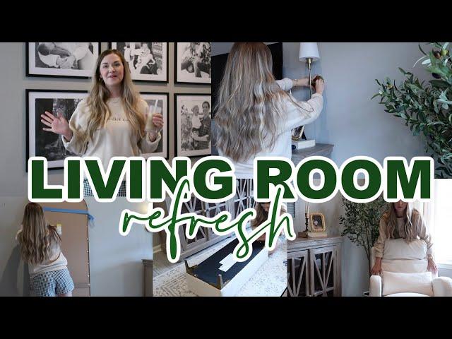 2025 LIVING ROOM REFRESH | ASKING CHAT GPT TO HELP ME DECORATE MY HOUSE!!! | Lauren Yarbrough
