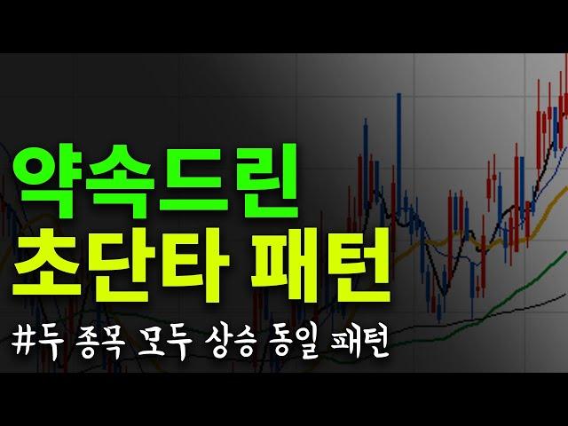 상승하고 또 상승하고 초단타매매기법 - 분봉차트 보는법